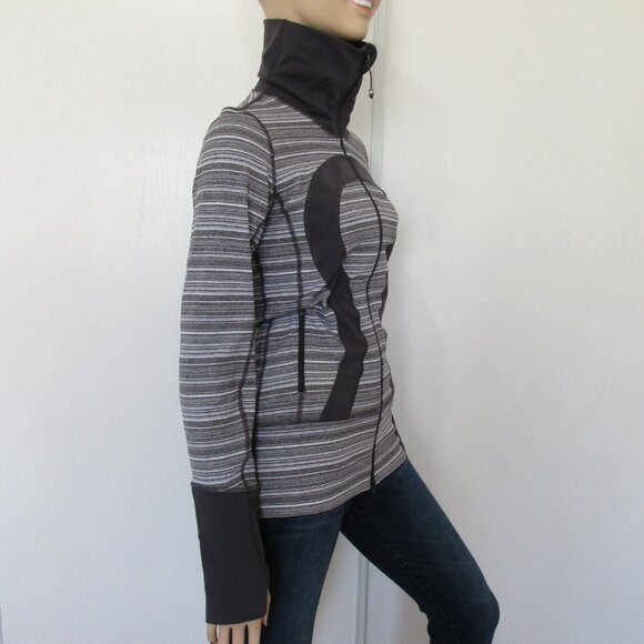 LULULEMON Jacket Size 4 In Stride Full Zip - Picture 4 of 11